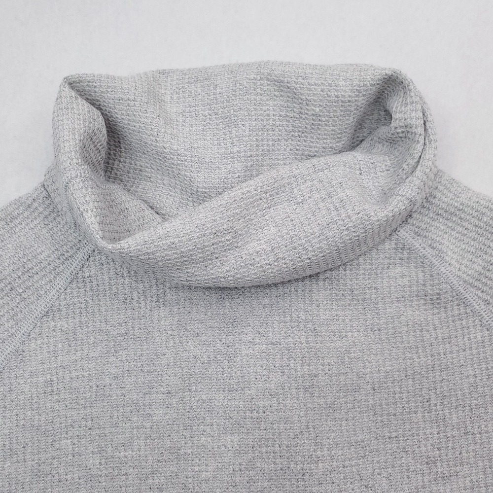 Kuhl Petra Turtleneck Womens Extra Large Gray Thermal Pullover Thumbhole Sleeve - Picture 2 of 13